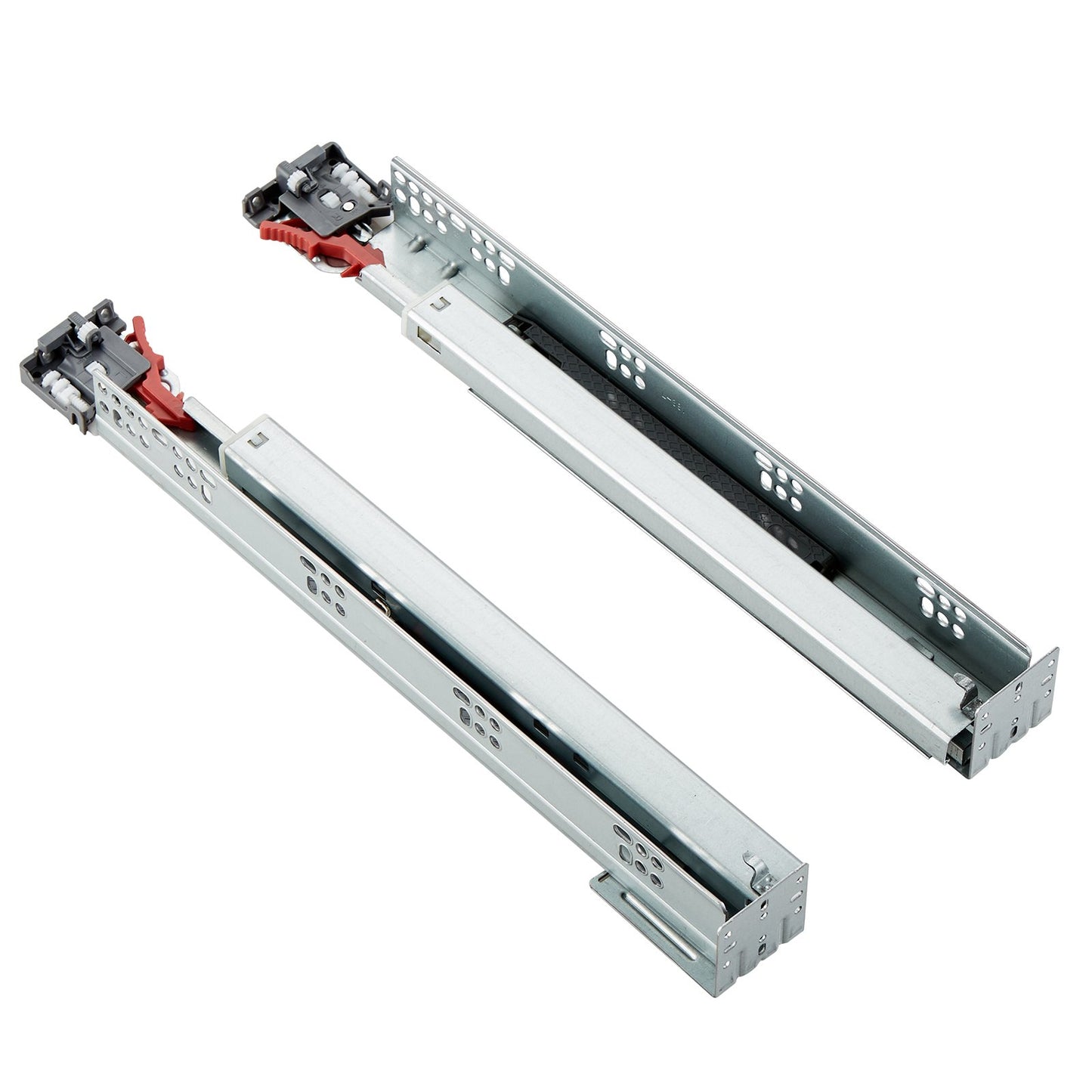 6 Pairs of 457.2mm Drawer Bottom Side Mount Rails, Heavy Duty Full Ball Bearing Extension Steel Track, V952-DZYZSCTHG100X2OPKV0