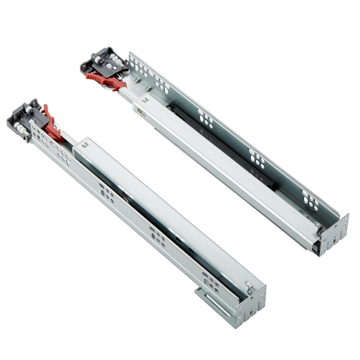 6 Pairs of 457.2mm Drawer Bottom Side Mount Rails, Heavy Duty Full Ball Bearing Extension Steel Track, V952-DZYZSCTHG100X2OPKV0