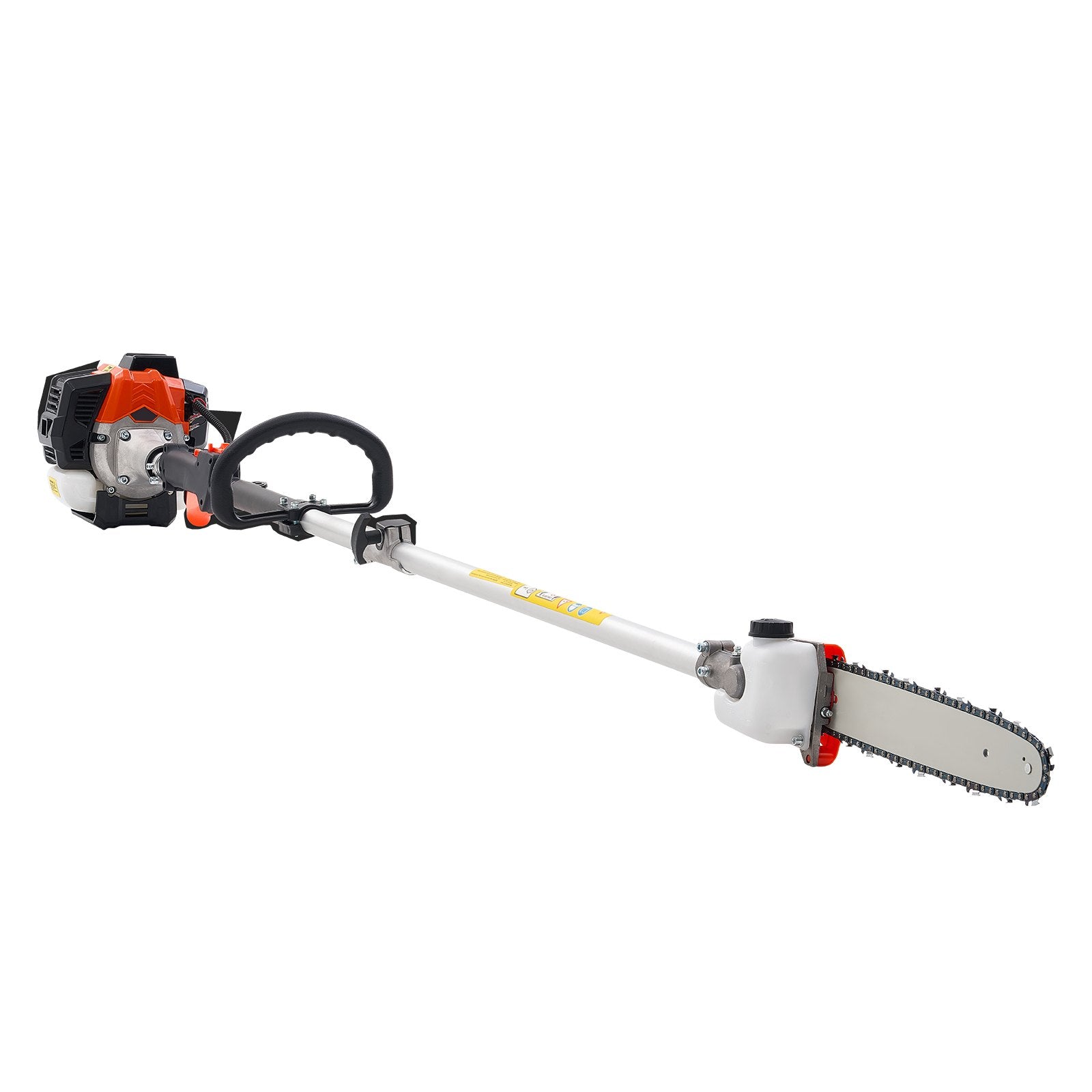 Gas Pole Saw, 25CC 2 Stroke Gas Powered Pole Saws with 30.5 cm Cutting Bar, Cordless Tree Trimmer with 650ml V952-ECCYJCS12INCAT18E002V0