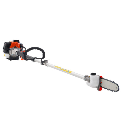 Gas Pole Saw, 25CC 2 Stroke Gas Powered Pole Saws with 20.3 cm Cutting Bar, Cordless Tree Trimmer with 650ml V952-ECCYJCS8INCH86J0A002V0