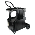Welding Cart, 2-Tier Heavy Duty Welder Cart with Anti-Theft Lockable Cabinet, 265LBS Weight Capacity, 360 V952-ECDCHJTC265LB8FATV0