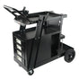 Welding Cart, 2-Tier 4 Drawers Welder Cart with 265 LBS Weight Capacity, Swivel Wheels, Tank Storage Safety V952-ECSTHJTC265LBXFETV0