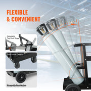 Welding Cart, 2-Tier 4 Drawers Welder Cart with 265 LBS Weight Capacity, Swivel Wheels, Tank Storage Safety V952-ECSTHJTC265LBXFETV0