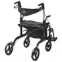 2 in 1 Rollator Walker & Transport Chair for Seniors, Folding Rolling Walker Wheelchair Combo & Footrests, V952-EHYZXQCKJLQ8L86XDV0