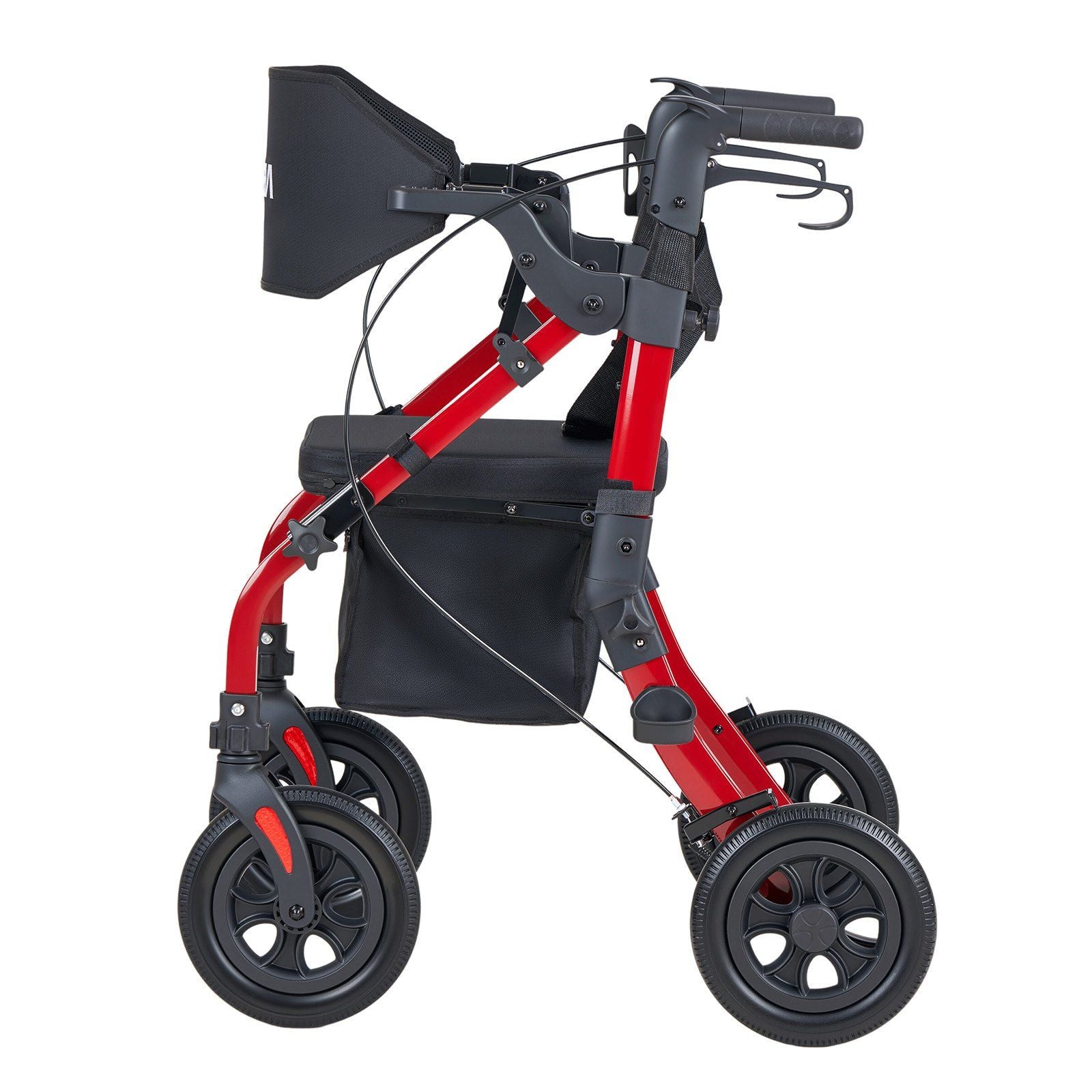 2-in-1 Rollator Walker & Transport Chair for Seniors, Foldable Rolling Walker Wheelchair, Lightweight V952-EHYZXQHSLHJ1ZK7KY001V0