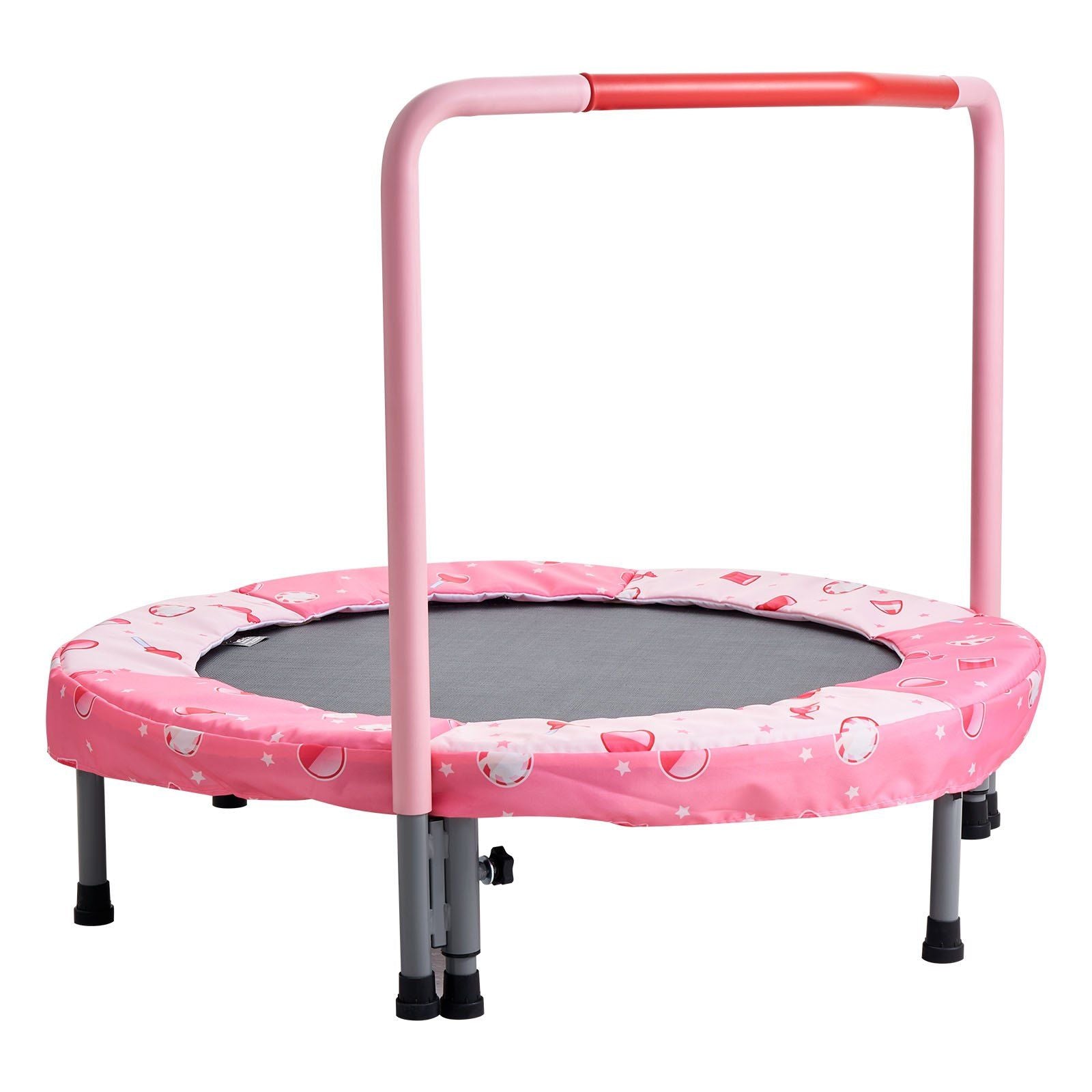 36" Kids Trampoline, 3FT Indoor Outdoor Trampoline, Foldable Mini Trampoline with Handle, Rebounder V952-ETBC36YCYXBC32C6DV0