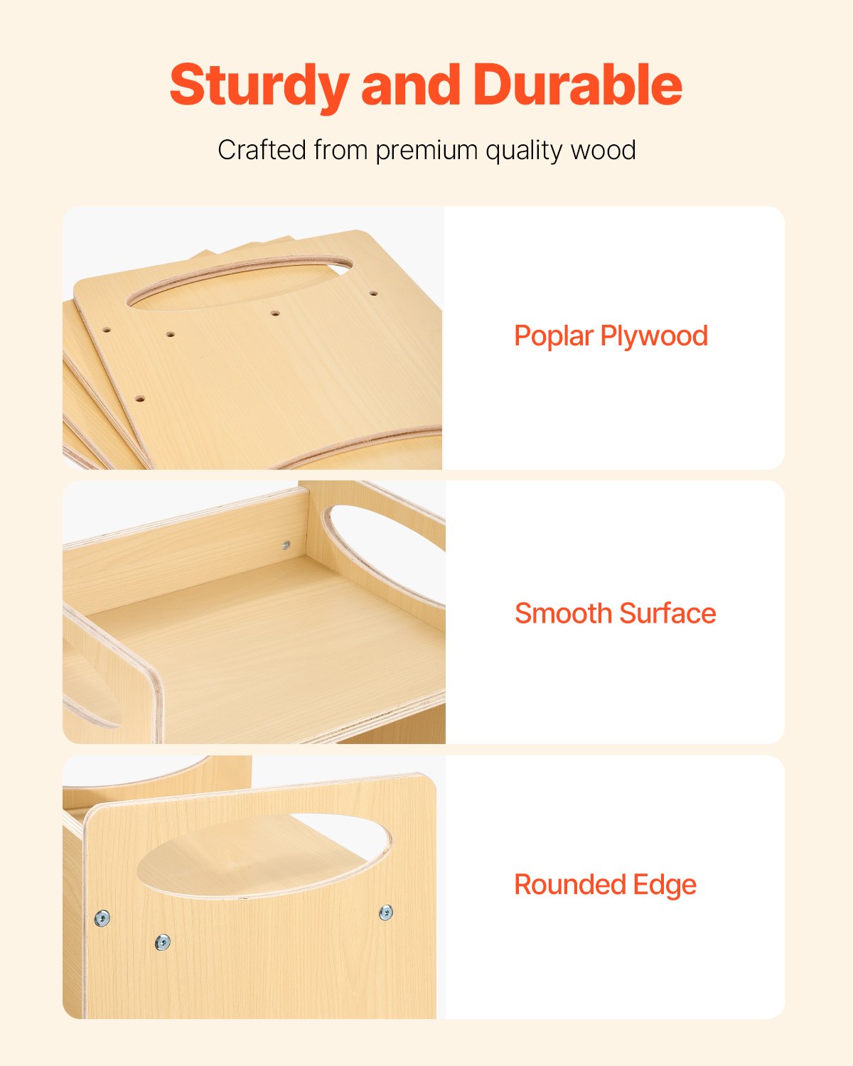 Montessori Weaning Table and Chair Set, Wooden Toddler Table and Chair Set for Aged 1-5, Adjustable Height V952-ETDNZY1513216DOMUV0