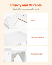 Montessori Weaning Table and Chair Set, Wooden Toddler Table and Chair Set for Aged 1-5, Adjustable Height V952-ETDNZY151321XG9U9V0