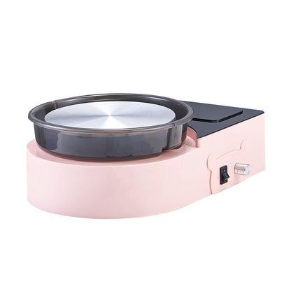 Mini Pottery Wheel, 158 mm Turntable, Forward and Reverse Rotation, Adjustable Speed, Electric Clay Wheel for V952-ETLPJFXFSWJBBPLIL001V3