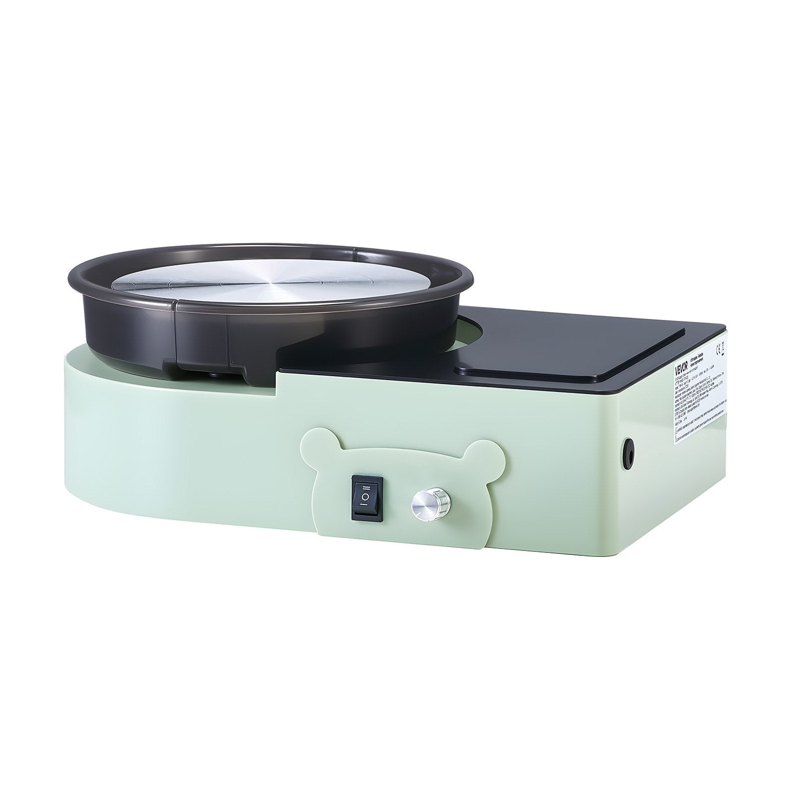Mini Pottery Wheel, 158 mm Turntable, Forward and Reverse Rotation, Adjustable Speed, Electric Clay Wheel for V952-ETLPJFXLSWJBV8R4E001V3