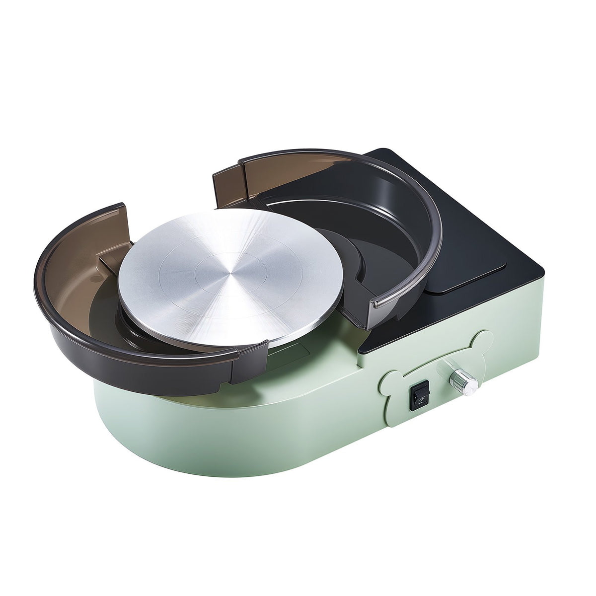 Mini Pottery Wheel, 158 mm Turntable, Forward and Reverse Rotation, Adjustable Speed, Electric Clay Wheel for V952-ETLPJFXLSWJBV8R4E001V3