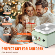 Mini Pottery Wheel, 0-320RPM Adjustable Speed Detachable Basin Forming Machine, 2.56in/3.94in 2 Turntables V952-ETLPJMNXWJBSCU1O5V3