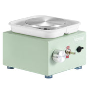Mini Pottery Wheel, 0-320RPM Adjustable Speed Detachable Basin Forming Machine, 2.56in/3.94in 2 Turntables V952-ETLPJMNXWJBSCU1O5V3