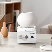 Mini Pottery Wheel Electric Ceramic Wheel Machine 0-320RPM Speed White V952-ETLPJMNXWJBSDTCZ1V3