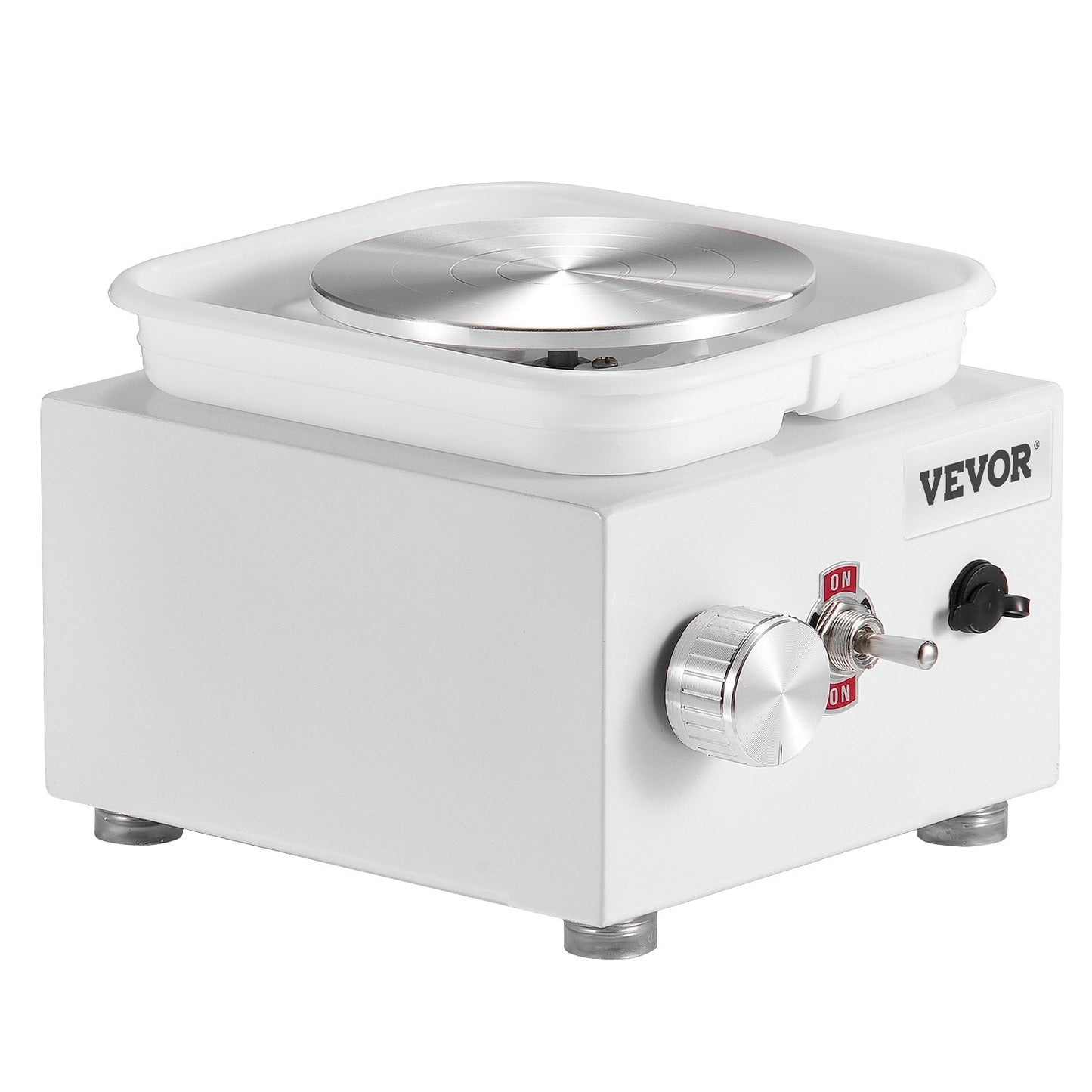 Mini Pottery Wheel Electric Ceramic Wheel Machine 0-320RPM Speed White V952-ETLPJMNXWJBSDTCZ1V3