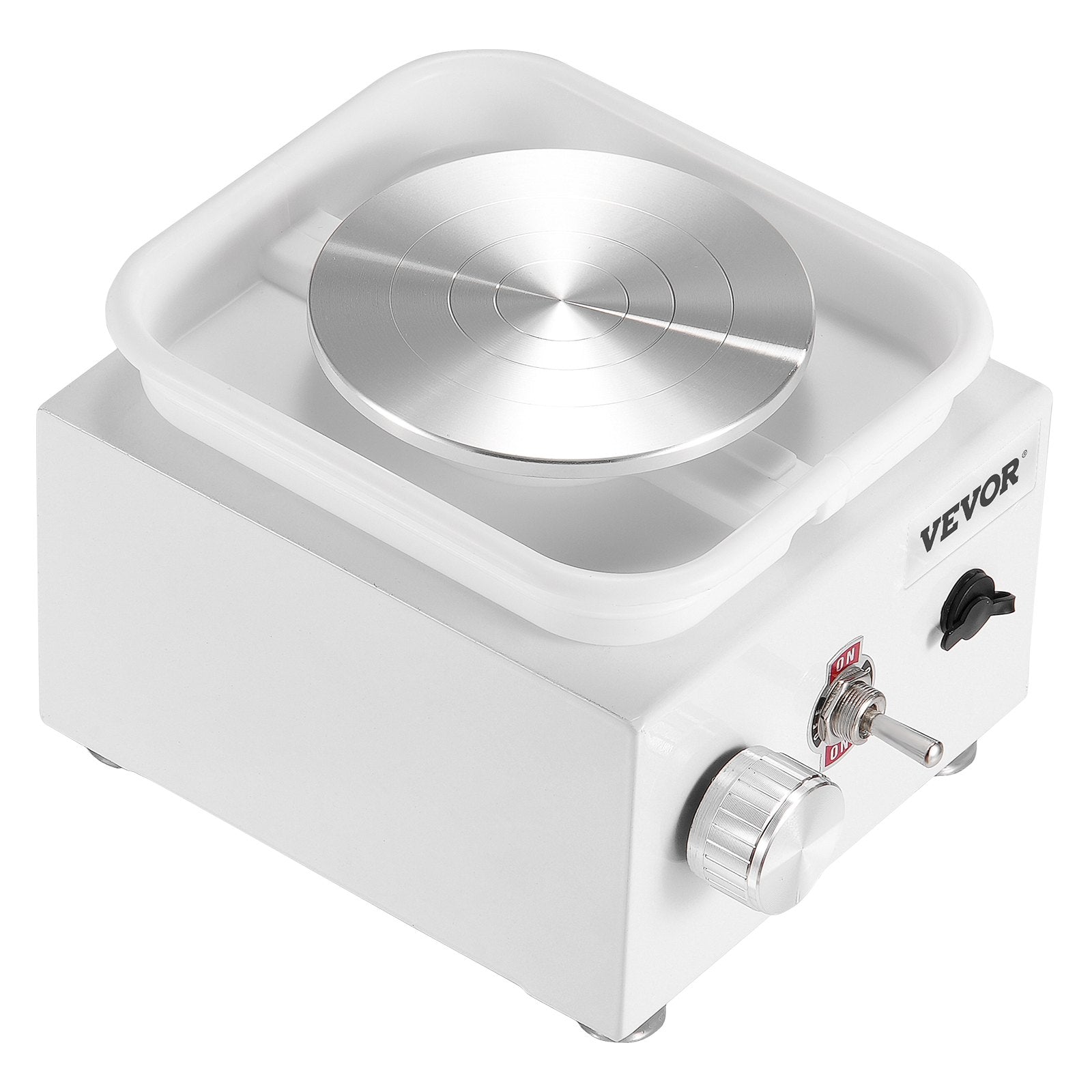 Mini Pottery Wheel Electric Ceramic Wheel Machine 0-320RPM Speed White V952-ETLPJMNXWJBSDTCZ1V3