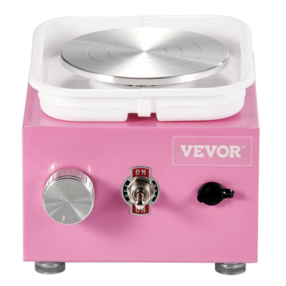 Mini Pottery Wheel Electric Ceramic Wheel Machine 0-320RPM Speed Pink V952-ETLPJMNXWJBSI0YBMV3