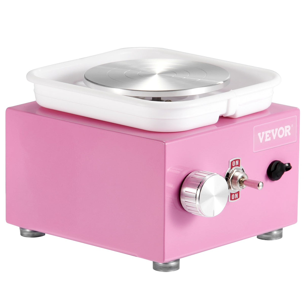 Mini Pottery Wheel Electric Ceramic Wheel Machine 0-320RPM Speed Pink V952-ETLPJMNXWJBSI0YBMV3