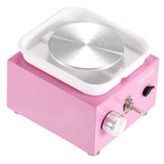 Mini Pottery Wheel Electric Ceramic Wheel Machine 0-320RPM Speed Pink V952-ETLPJMNXWJBSI0YBMV3
