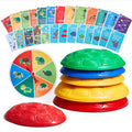 Kids Balance Stepping Stones Sensory Obstacle Course 6 PCS Outdoor Indoor V952-ETPHDJSFSKHGQVJZZV0