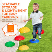 Kids Balance Stepping Stones Sensory Obstacle Course 6 PCS Outdoor Indoor V952-ETPHDJSFSKHGQVJZZV0