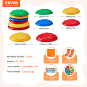 Kids Balance Stepping Stones Sensory Obstacle Course 6 PCS Outdoor Indoor V952-ETPHDJSFSKHGQVJZZV0