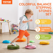 Kids Balance Stepping Stones Sensory Obstacle Course 6 PCS Outdoor Indoor V952-ETPHDJSJHKDBS7SLCV0