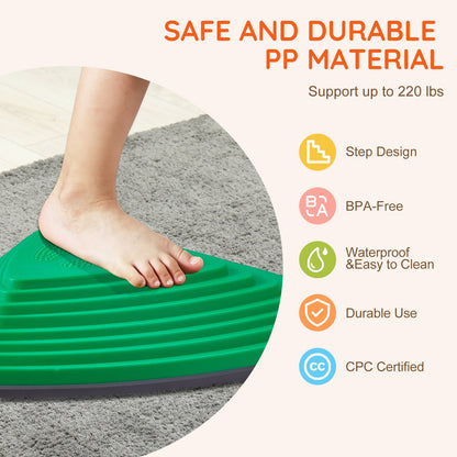 Kids Balance Stepping Stones Sensory Obstacle Course 12 PCS Outdoor Indoor V952-ETPHDJSJHKSJQ96L8V0