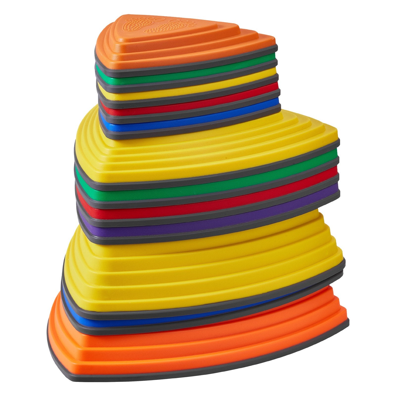Kids Balance Stepping Stones Sensory Obstacle Course 12 PCS Outdoor Indoor V952-ETPHDJSJHKSJQ96L8V0