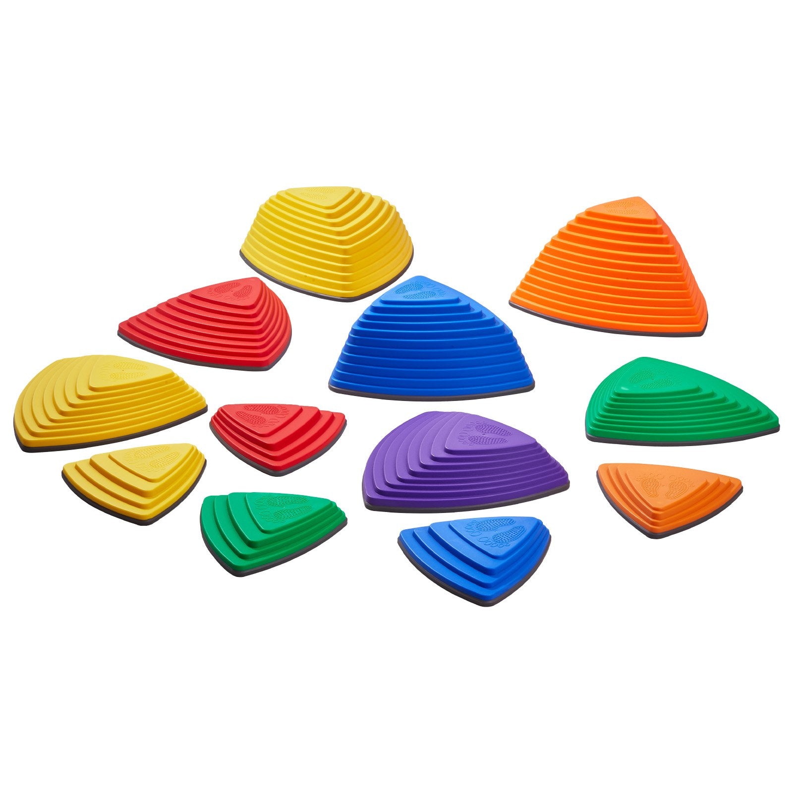 Kids Balance Stepping Stones Sensory Obstacle Course 12 PCS Outdoor Indoor V952-ETPHDJSJHKSJQ96L8V0