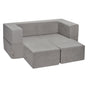 Modular Kids Play Couch 4Pcs DIY Creative Child Sectional Sofa Dark Grey V952-ETSF411849YCYGPWSV0