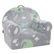 Toddler Chair Glow in the Dark Plush Baby Chair Playroom Furniture Grey V952-ETSF6354652I9VPLOV0