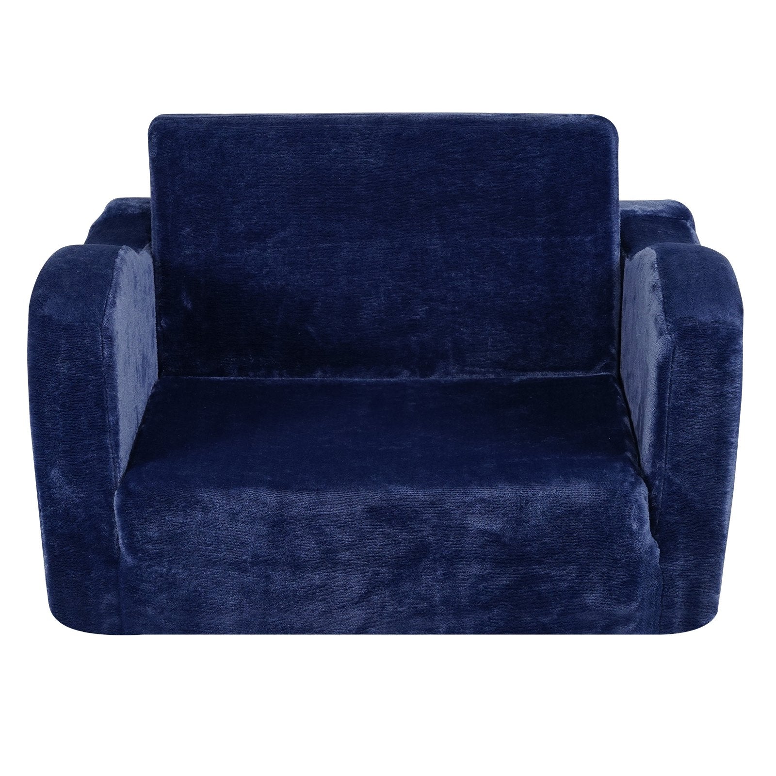 Baby Chair Foldable 2-in-1 Comfy Baby Lounger Couch Kids Sofa Blue V952-ETSF6354652INRR5PV0