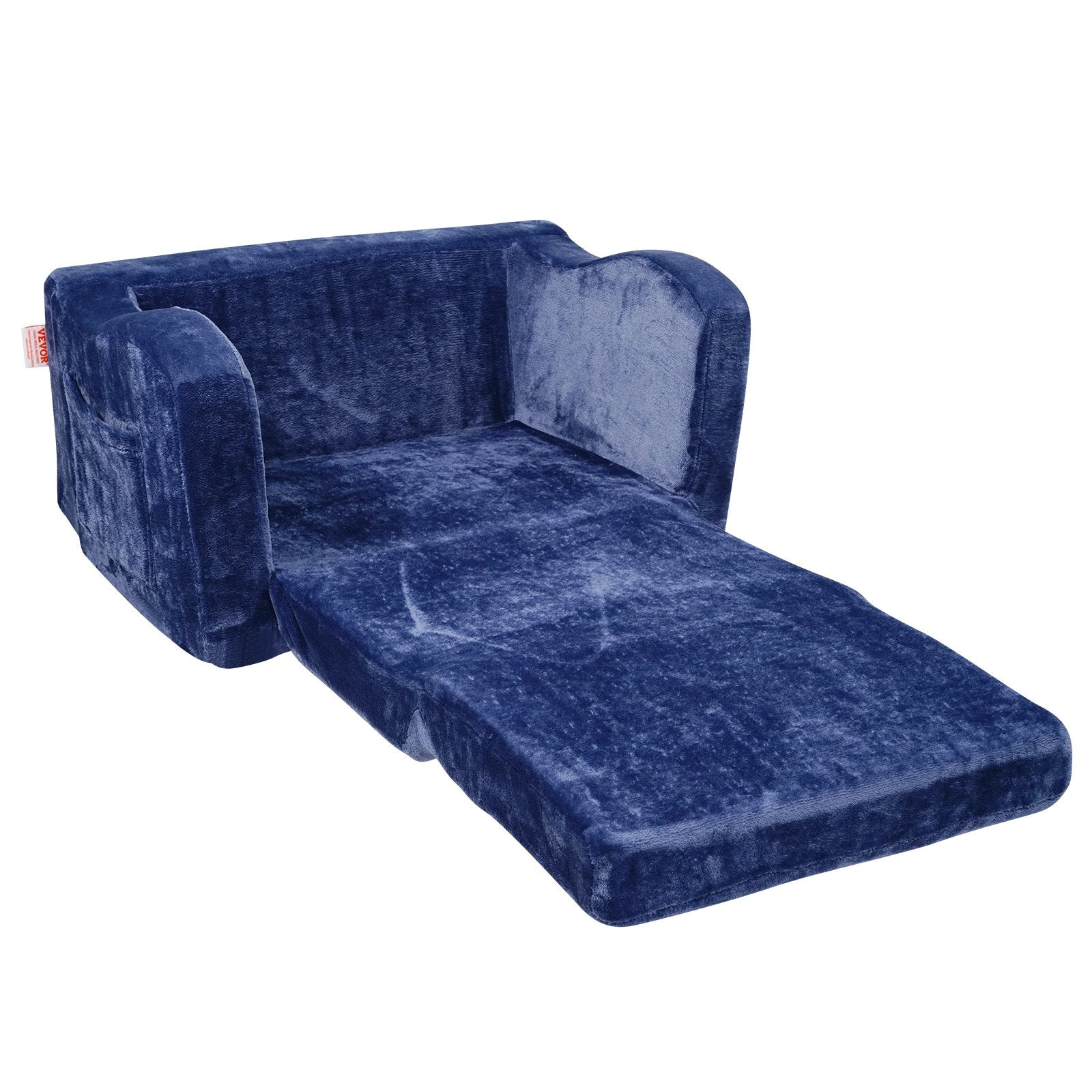 Baby Chair Foldable 2-in-1 Comfy Baby Lounger Couch Kids Sofa Blue V952-ETSF6354652INRR5PV0