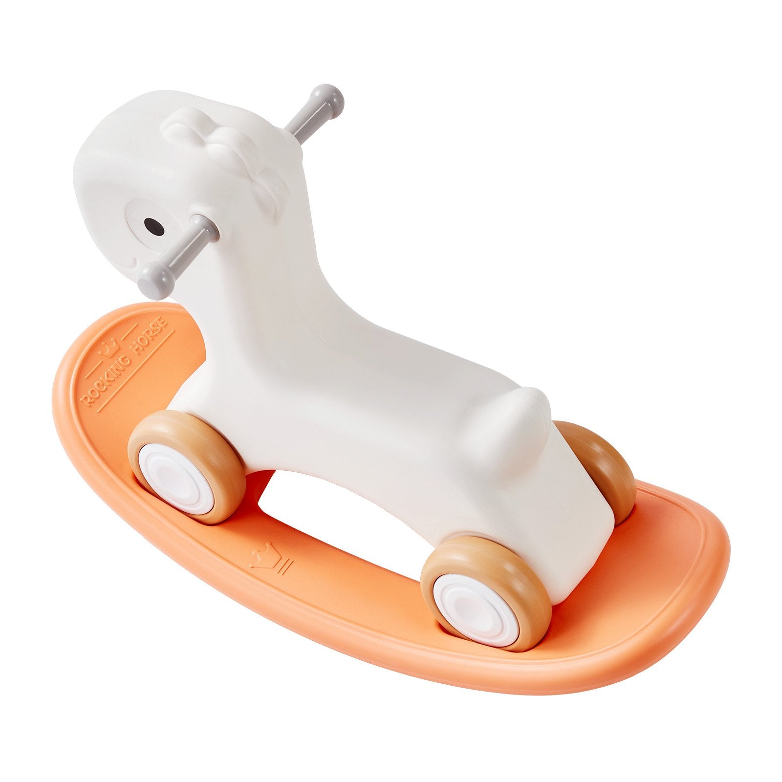3 in 1 Rocking Horse for Toddlers 1-3 Years, Baby Rocking Horse with Detachable Balance Board and 4 Smooth V952-ETYBMHSSLDGNRHG1RV0