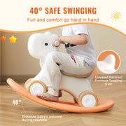 3 in 1 Rocking Horse for Toddlers 1-3 Years, Baby Rocking Horse with Detachable Balance Board and 4 Smooth V952-ETYBMHSSLDGNRHG1RV0