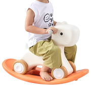 3 in 1 Rocking Horse for Toddlers 1-3 Years, Baby Rocking Horse with Detachable Balance Board and 4 Smooth V952-ETYBMHSSLDGNRHG1RV0