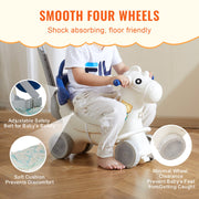 4 in 1 Rocking Horse for Toddlers 1-3 Years, Baby Rocking Horse with Detachable Balance Board, Push Handle V952-ETYBMSLDGNKTHCEGGV9