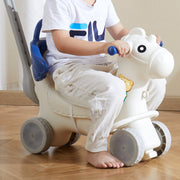 4 in 1 Rocking Horse for Toddlers 1-3 Years, Baby Rocking Horse with Detachable Balance Board, Push Handle V952-ETYBMSLDGNKTHCEGGV9