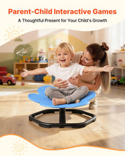 Kids Swivel Chair, 220 lbs Capacity, Flower Shape Sensory Spinning Chair, Autistic Kids Sensory Toy Seat with V952-ETZYLSHBKJS6HCGDE001V0