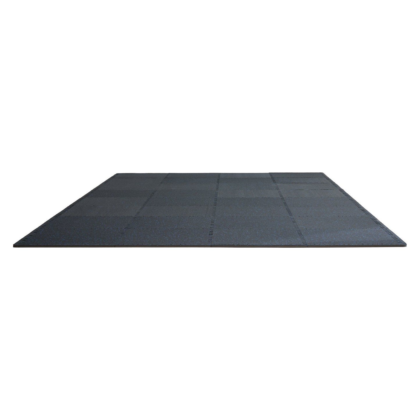 0.56 Inch Thick Gym Floor Mats, 6 Tiles Rubber Top with EVA Foam, 25" x 25" Gym Flooring Workout Mats with 25 V952-EVAQXJSHSDZXKEXU0V0