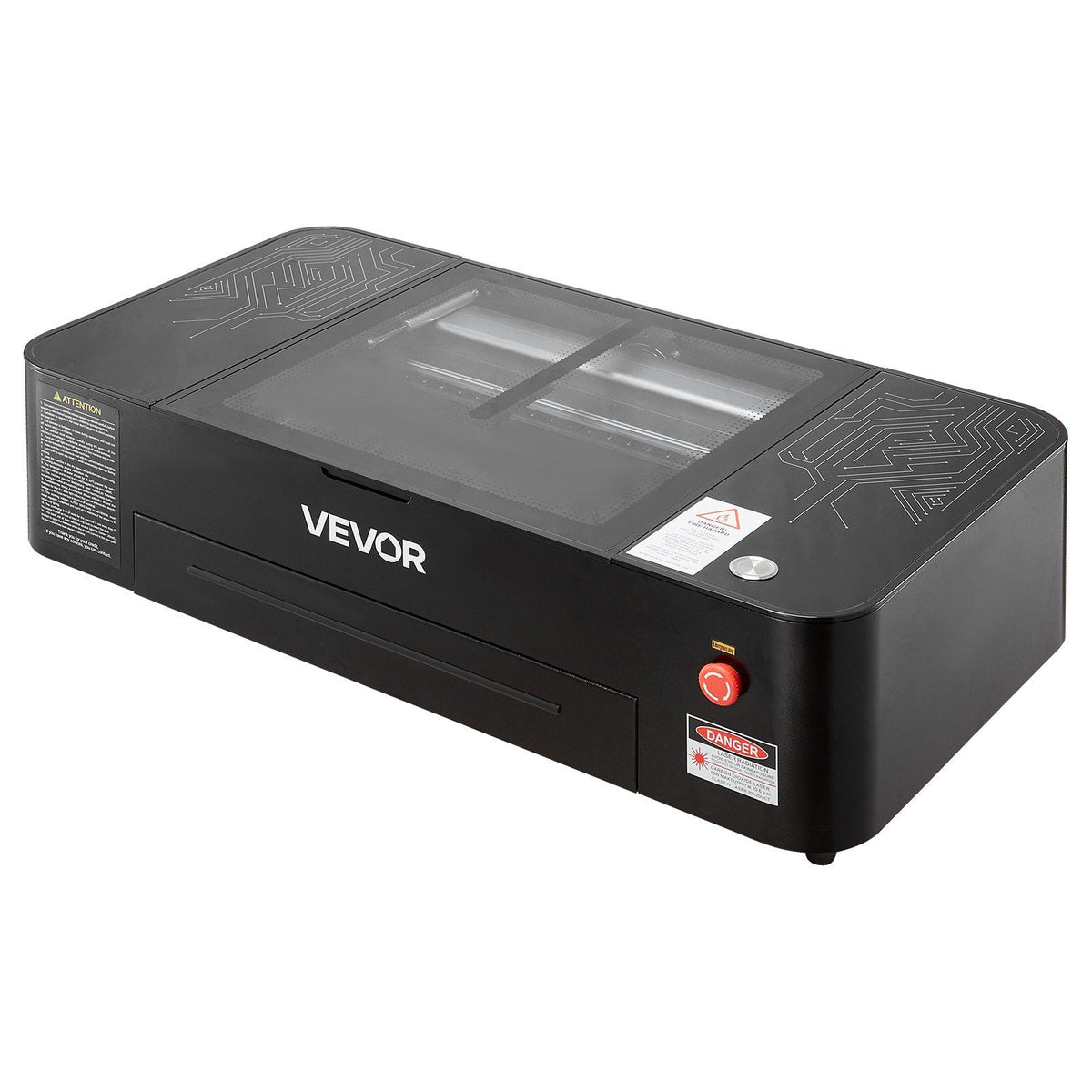 55W CO2 Laser Engraver, 500 x 300 mm, Desktop CO2 Laser Engraver and Cutter Machine with 16MP Camera, Water V952-EYHTJGDKJTMS2IMFX001V3