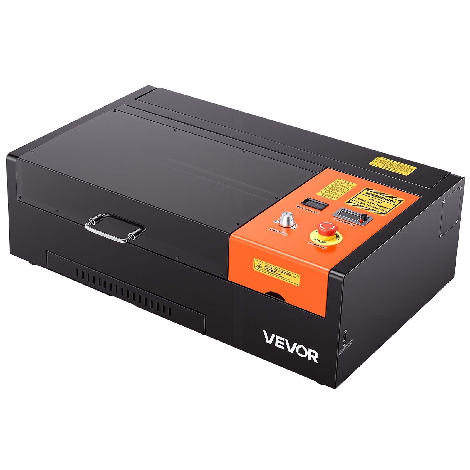 45W CO2 Laser Engraver, 300 x 200 mm, Desktop CO2 Laser Engraver Cutter Machine with Rotary Axis, Air Assist, V952-EYHTJGDKJTMS7FYAW001V3