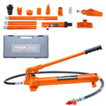 10 Ton Porta Power Kit, Portable Hydraulic Jack with 4.6 ft/1.4 m Oil Hose, Auto Body Frame Repair Kit with V952-F10TPAPUNBR70YJJIV0
