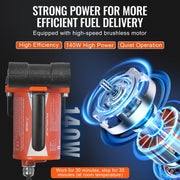 Fuel Transfer Pump 12V 8 GPM 1/6 HP Diesel Pump with Auto Fuel Nozzle V952-FBBMG8GPM16H7QUUSV9