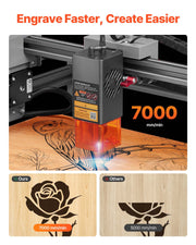 Laser Engraver, 10W, Laser Engraving and Cutting Machine with Enclosure, Laser Cutter Engraver Machine, 300 x V952-FBSJGDKJ10W3Y5W9M001V3