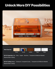 Laser Engraver, 20W, Laser Engraving and Cutting Machine with Enclosure Camera, Laser Cutter, 400 x 400 mm V952-FBSJGDKJ4040EZLRF001V3
