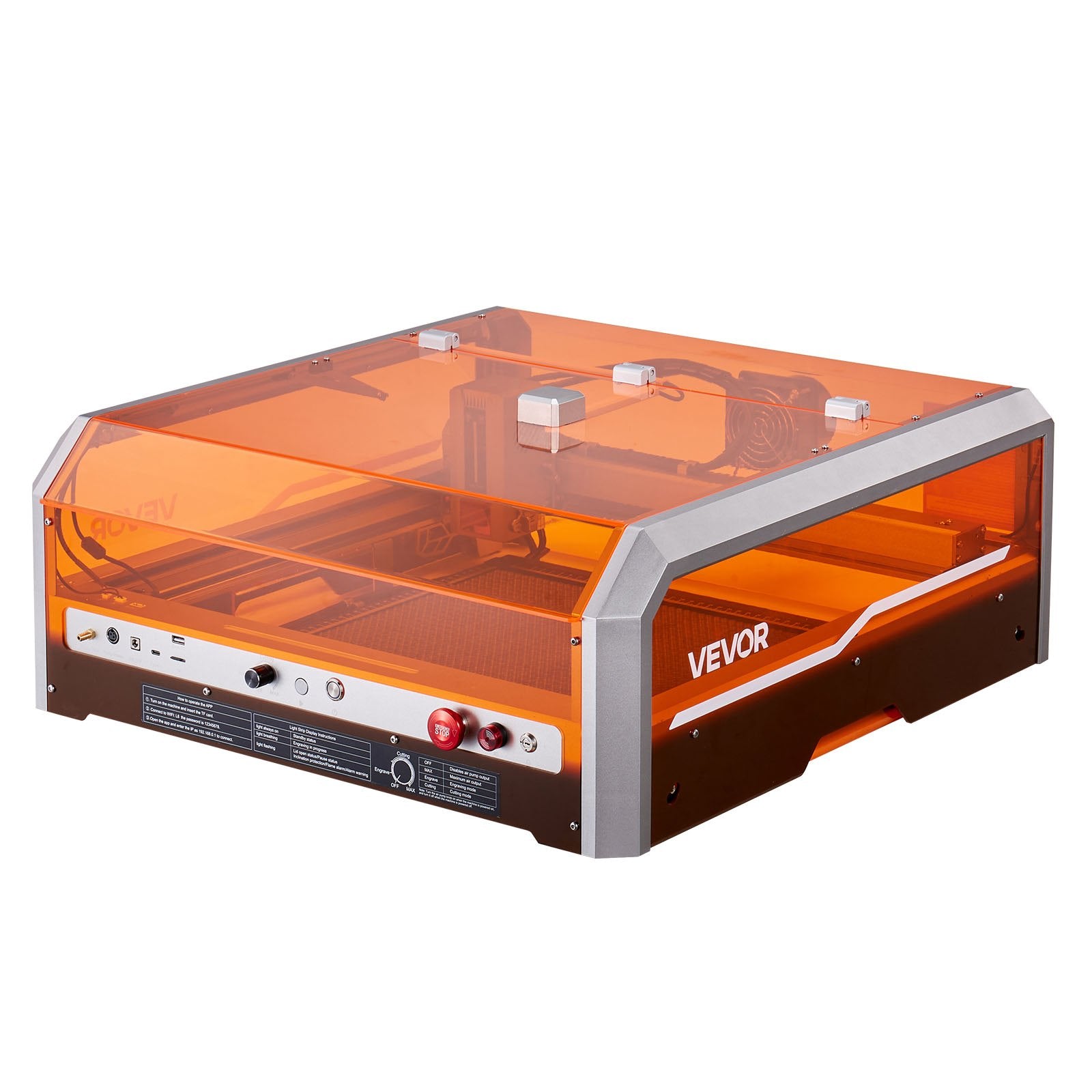 Laser Engraver, 20W, Laser Engraving and Cutting Machine with Enclosure Camera, Laser Cutter, 400 x 400 mm V952-FBSJGDKJ4040EZLRF001V3
