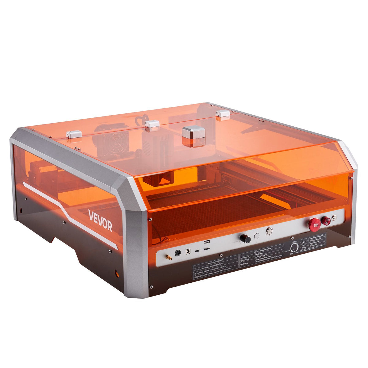 Laser Engraver, 20W, Laser Engraving and Cutting Machine with Enclosure Camera, Laser Cutter, 400 x 400 mm V952-FBSJGDKJ4040EZLRF001V3