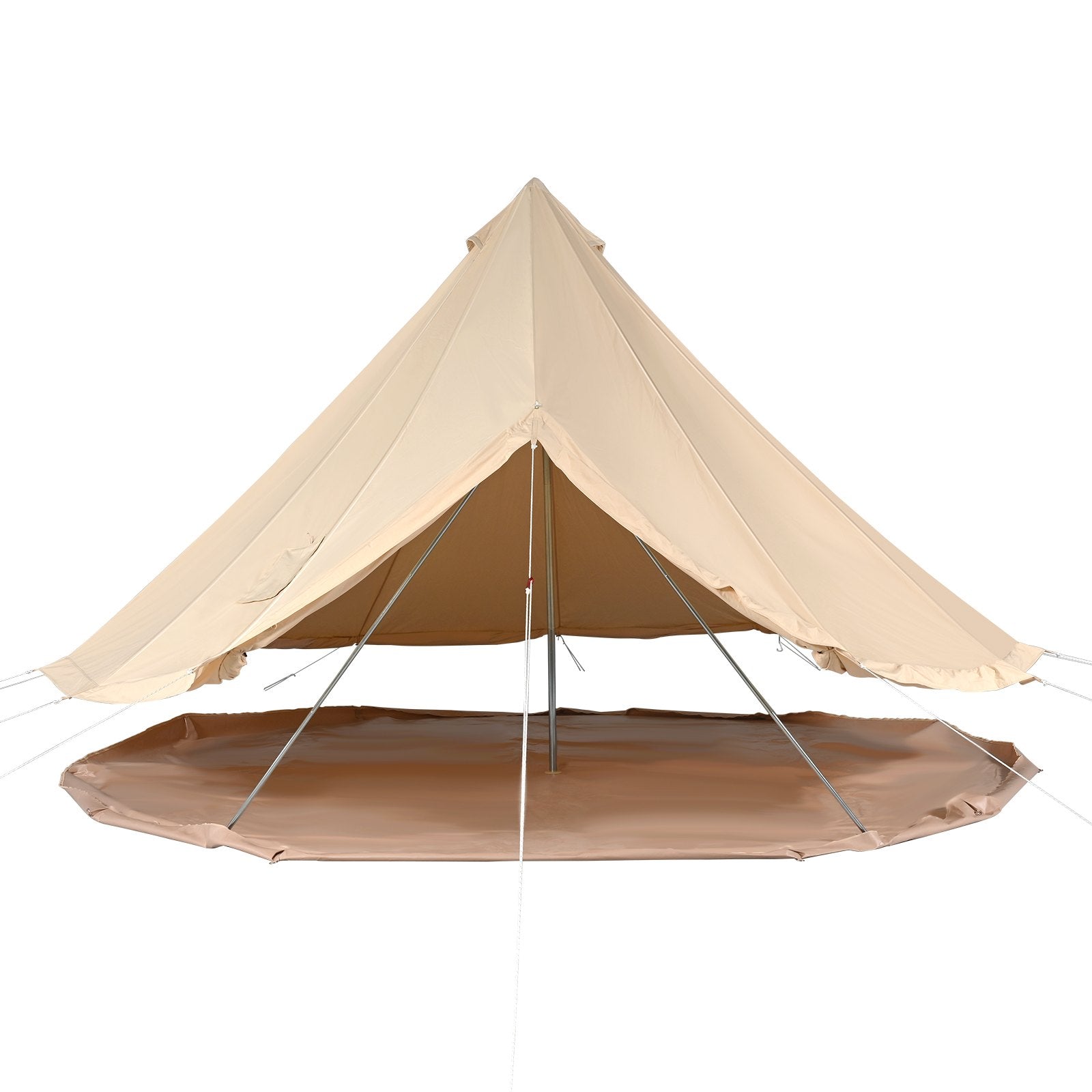 Canvas Bell Tent 3m/9.8ft 4-Season Canvas Tent for Camping with Stove Jack V952-FBZXZP3MMGBZ2X4C2V0